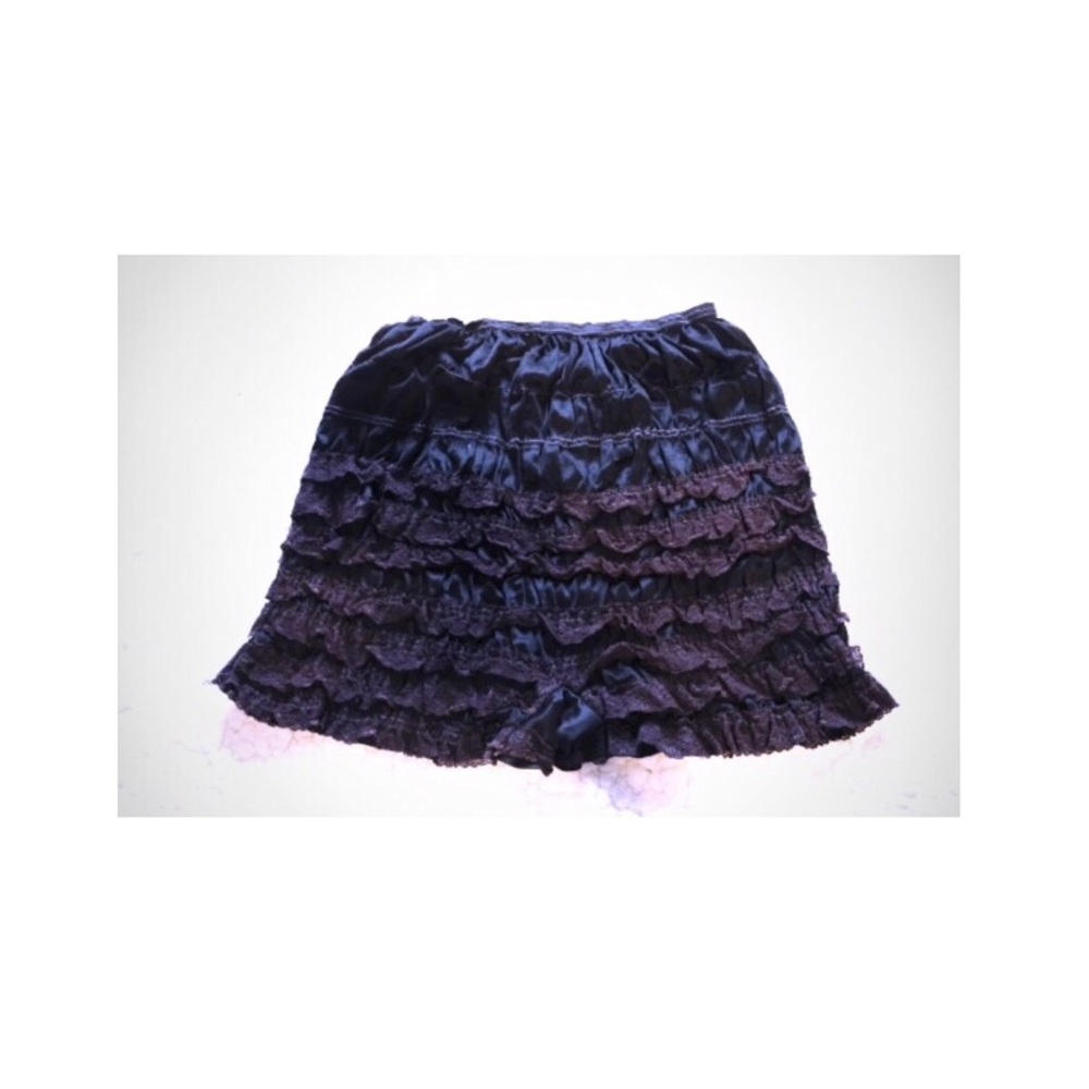 🌿Vintage Black Lace Bloomers